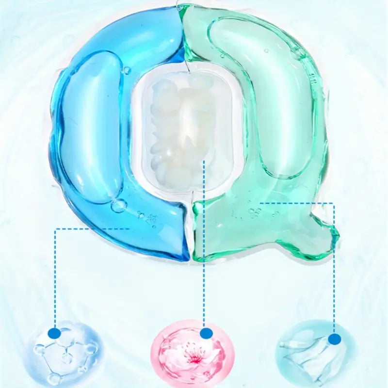 50 Pieces Laundry Detergent Pods 3 in 1