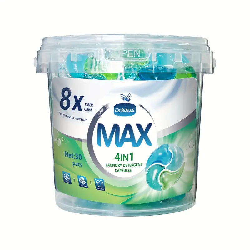 Laundry Detergent Pods MAX Deep Cleaning