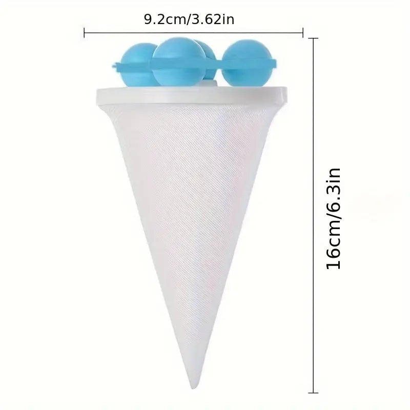 Premium Floating Lint Mesh Bags 3 Pcs