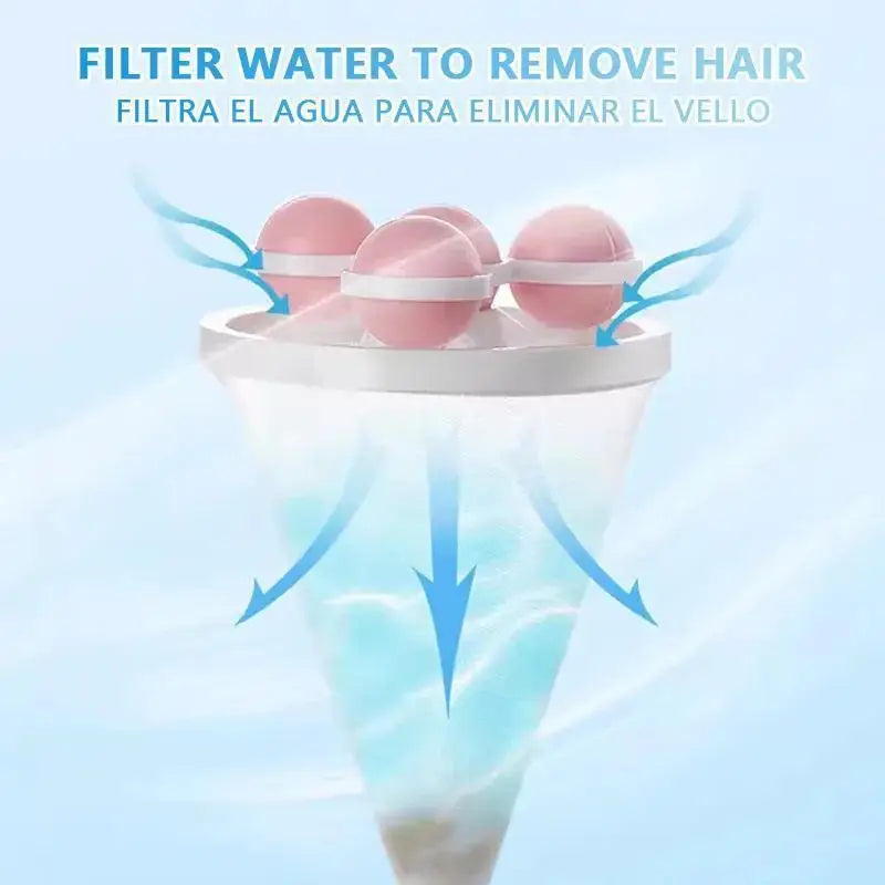 Premium Floating Lint Mesh Bags 3 Pcs