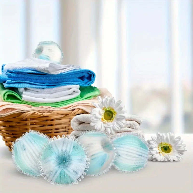 Reusable laundry hair remover balls for washing machines 6 Pcs