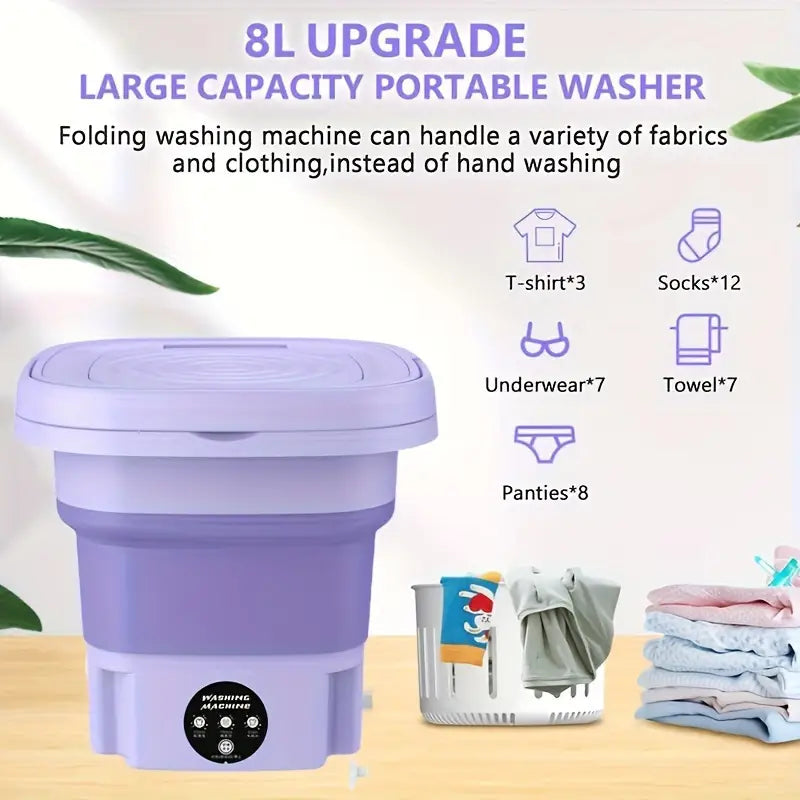 Portable Folding Washing Machine