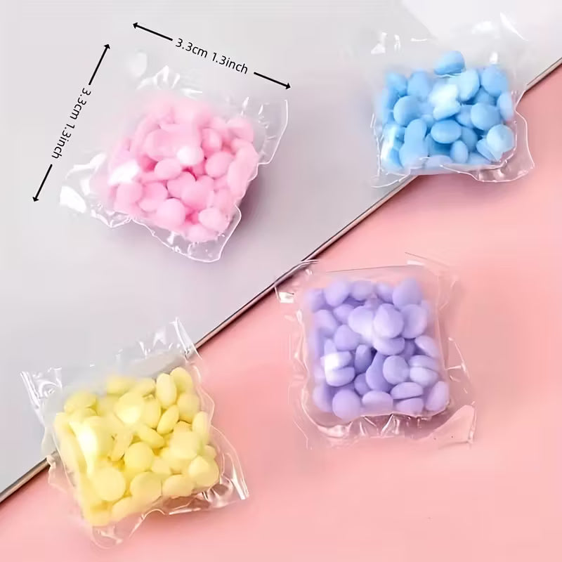 Value Pack 5 Colors in 1 Granular Laundry Beads 100 pcs