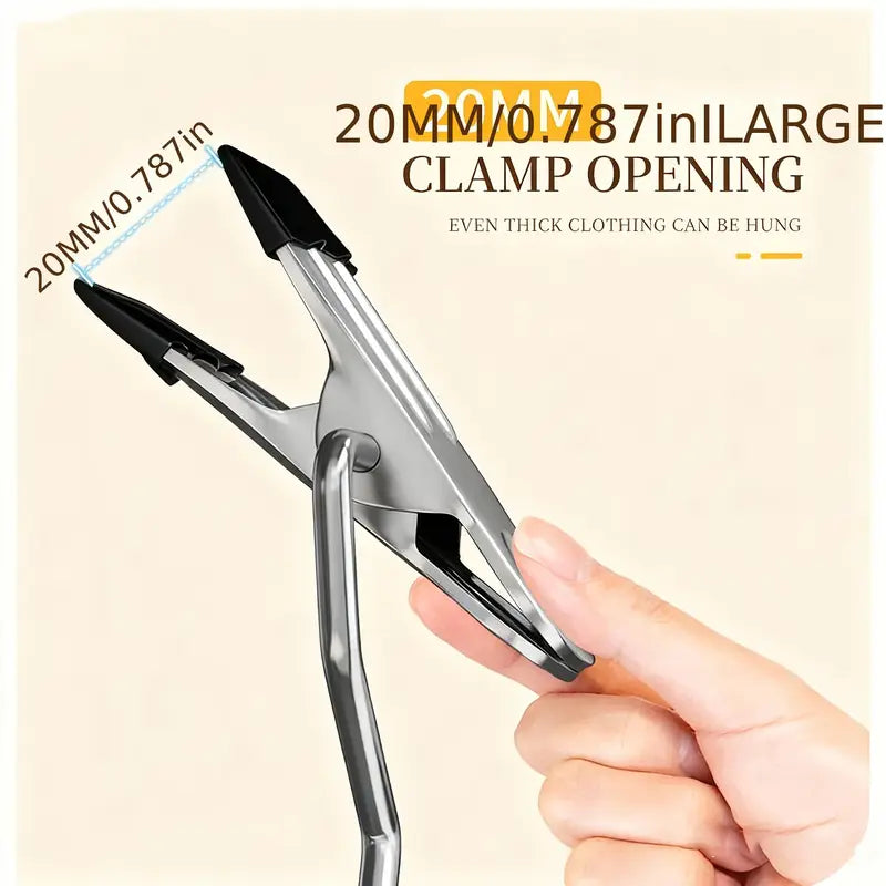 30 pcs Stainless Steel Clothes Pins Set