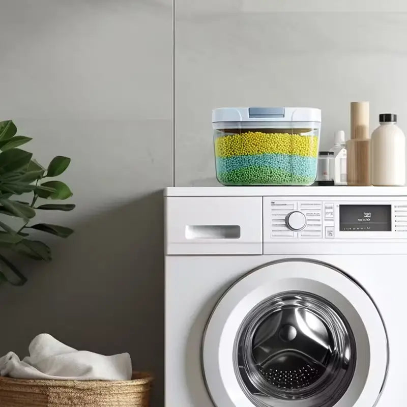 Laundry Detergent Pod Storage Container 1pc box/1pc measuring cup