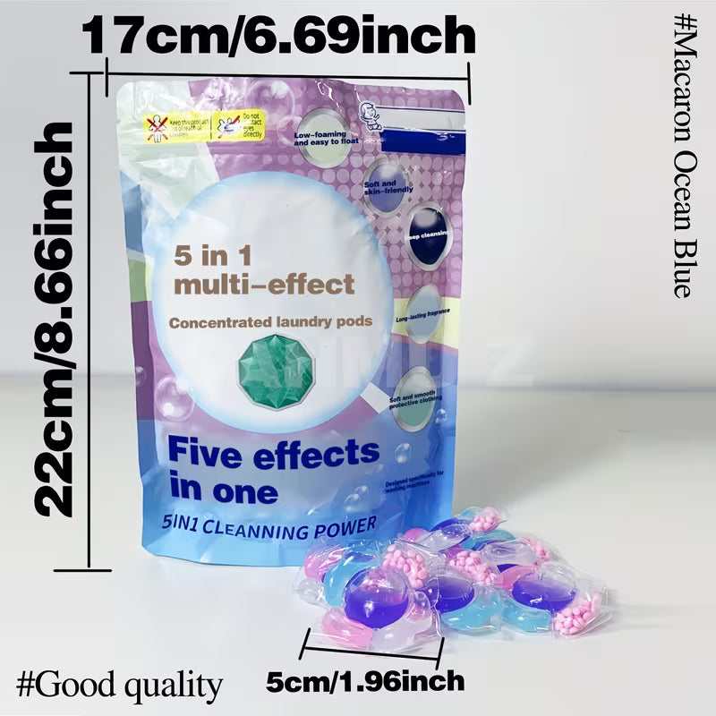 50 pcs Laundry Beads/Fragrance/Deep Cleaning/Stain Removal