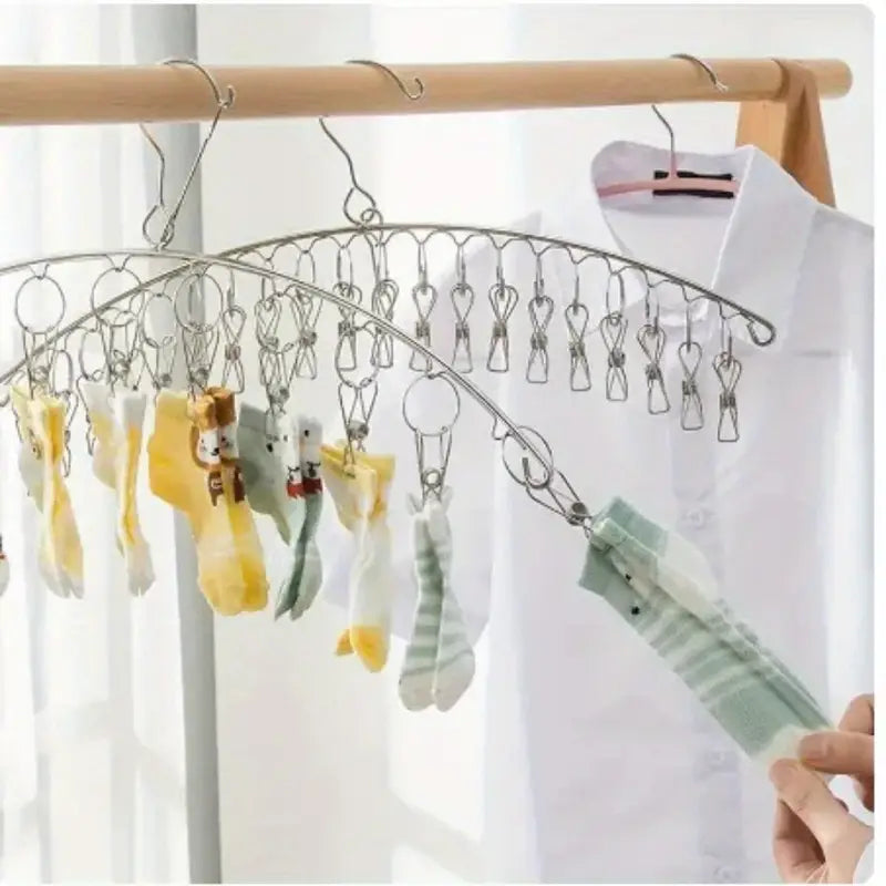 Stainless Steel Clothes Drying Hanger 20 Pecs
