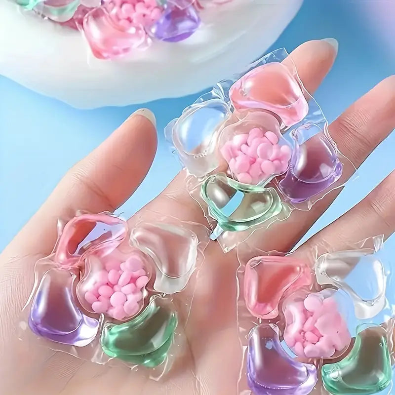 81 Pieces Laundry Detergent Pods 5 in 1 Multi-Purpose