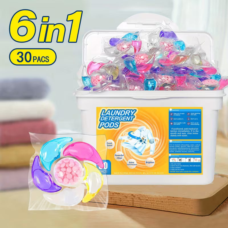 R275.00! 30 6-in-1 Scented Laundry Beads
