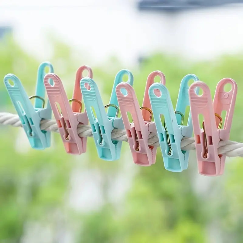2pcs Set of 60 Durable Plastic Clothespins