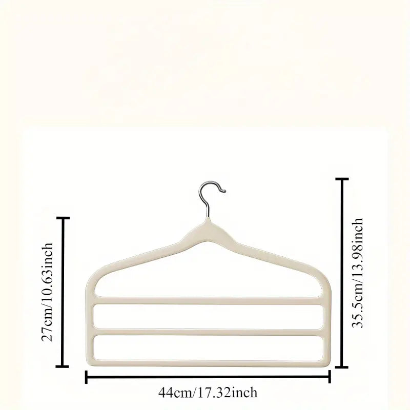 Flocking Pants hanger Rack 5 Pcs