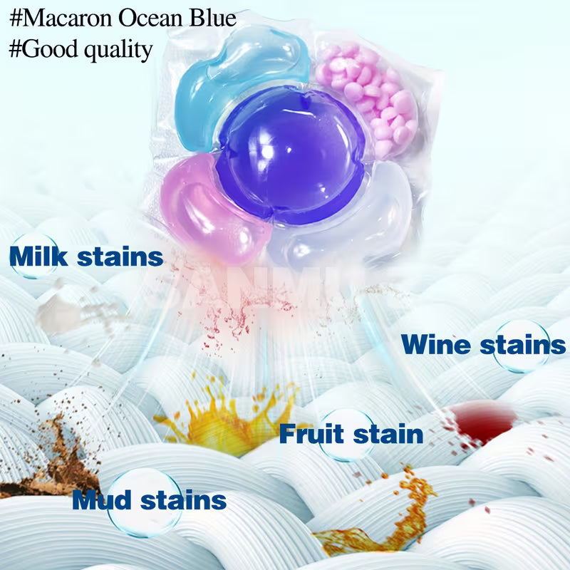50 pcs Laundry Beads/Fragrance/Deep Cleaning/Stain Removal
