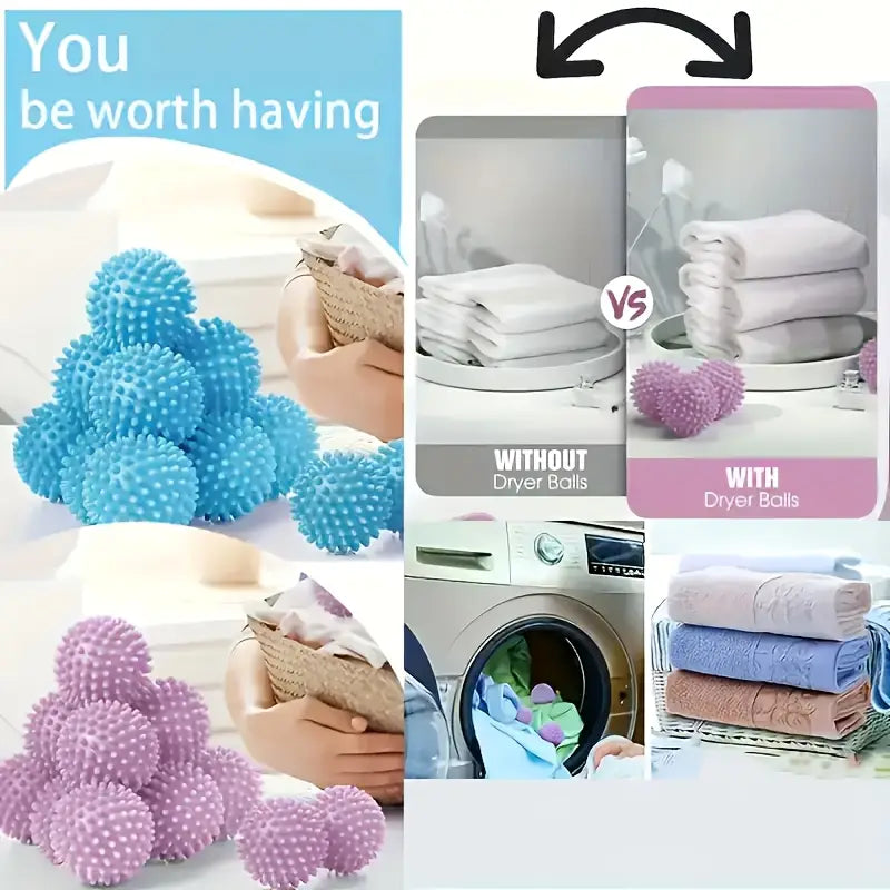 Reusable Laundry Ball Set of 4 Random Colour