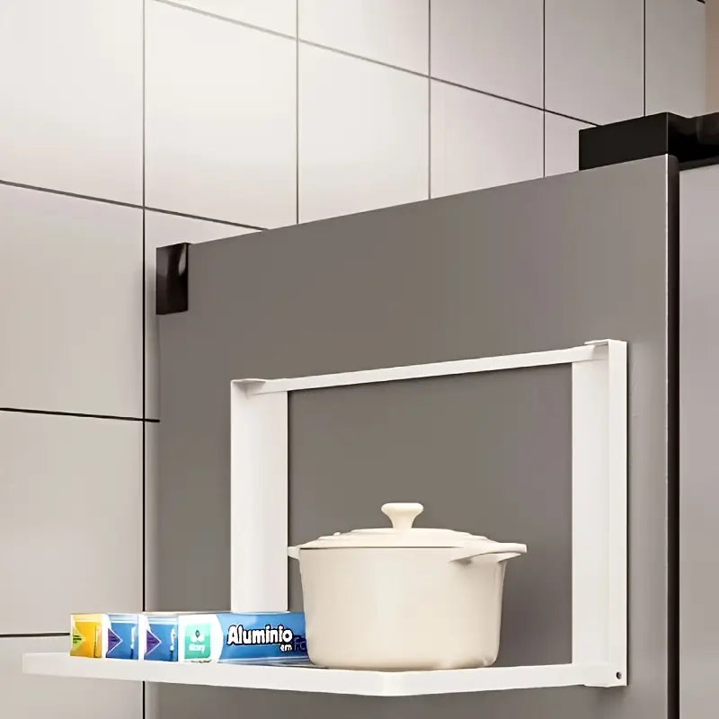 Modern Metal Wall-Mounted Corner Shelf 1 Pcs