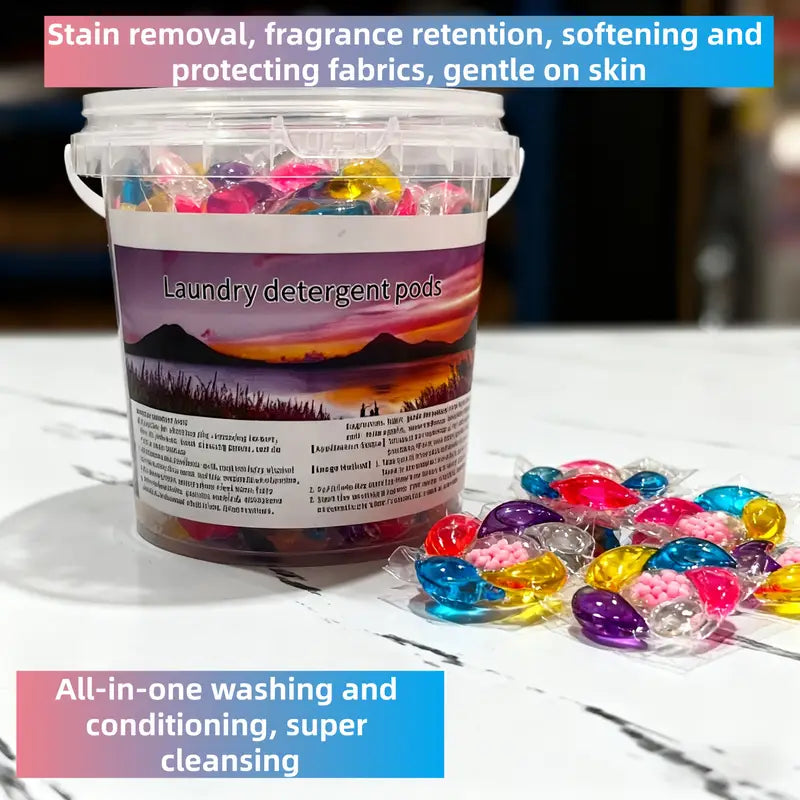 Laundry Detergent Pods 1.2 L New 6D