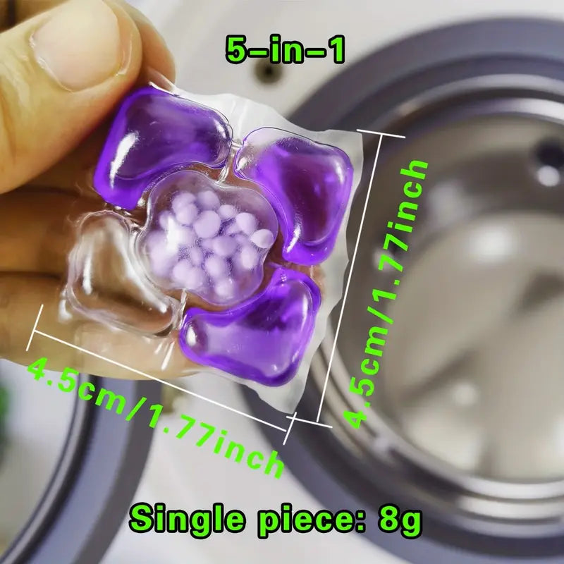 110 Pieces Laundry Detergent Pods 5 in 1
