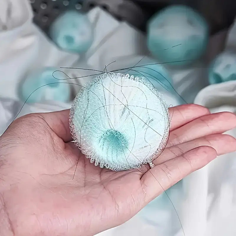 Reusable laundry hair remover balls for washing machines 6 Pcs