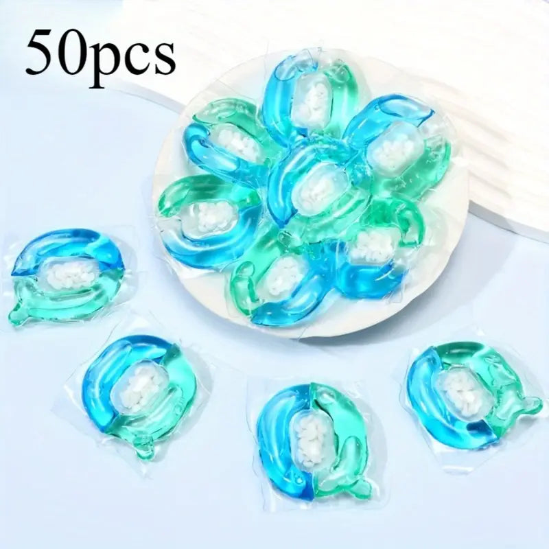 50 Pieces Laundry Detergent Pods 3 in 1