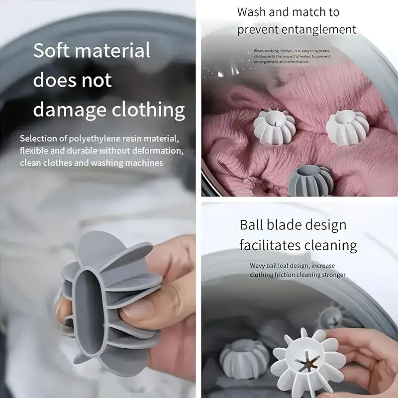 Heavy-Duty Silicone Laundry Helper 12 Pcs