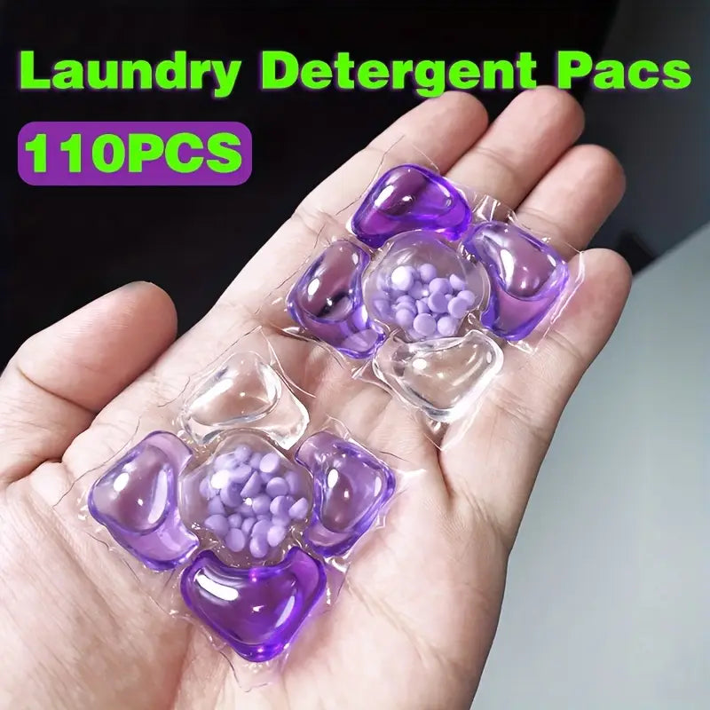 110 Pieces Laundry Detergent Pods 5 in 1