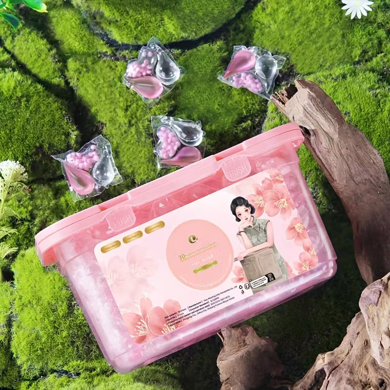 80 pcs Premium 3-in-1 Laundry Detergent Pods