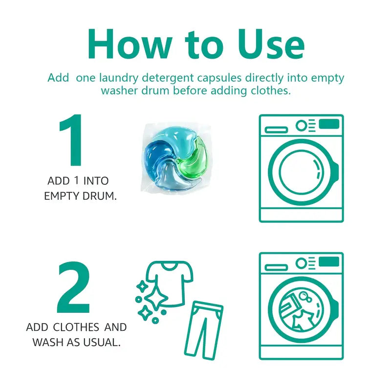 76 Pieces Laundry Detergent Capsules MAX