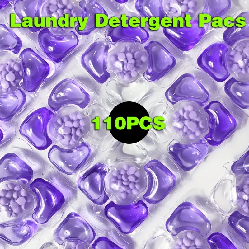 110 Pieces Laundry Detergent Pods 5 in 1
