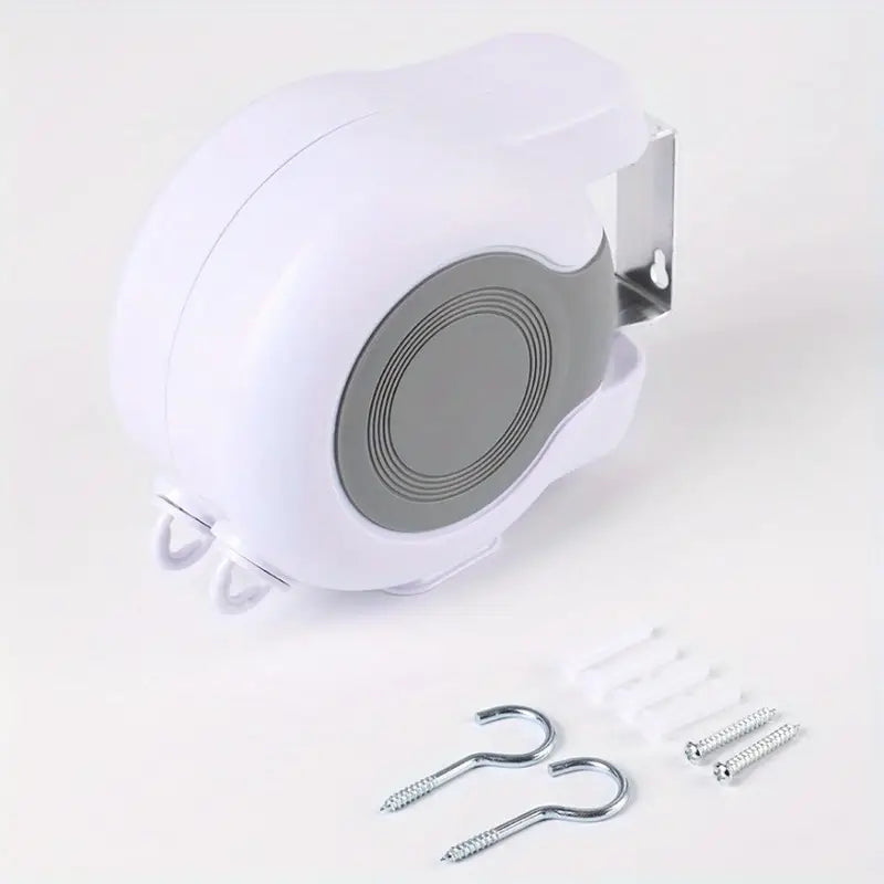 Long Heavy-Duty Clothes Drying Rack with Retractable Design