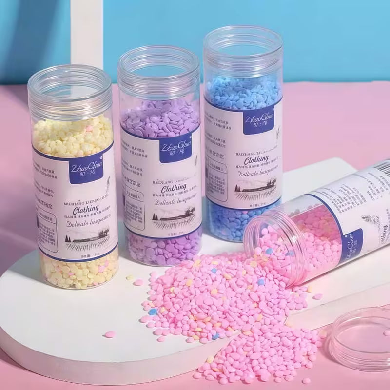 2 Bottles of Canned Laundry Fragrance Beads | Lavender, Ocean OR Lily, Lemon Fresh |