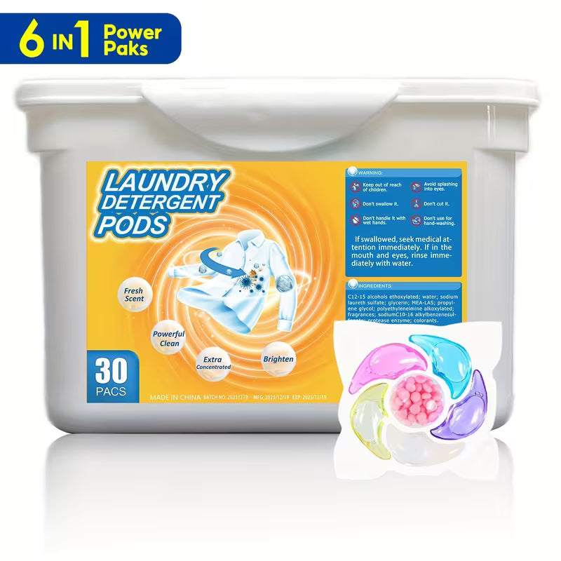 R275.00! 30 6-in-1 Scented Laundry Beads