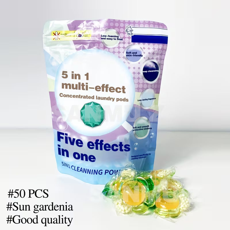 50 pcs Laundry Beads/Fragrance/Deep Cleaning/Stain Removal
