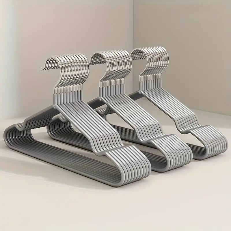 20 Stainless steel clips and 10 nano anti slip metal hangers