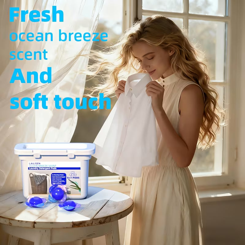 20/50/80 Laundry Detergent Capsules Fragrance Beads