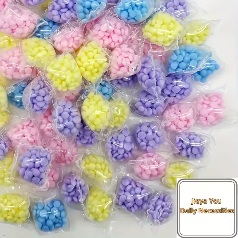 Value Pack 5 Colors in 1 Granular Laundry Beads 100 pcs