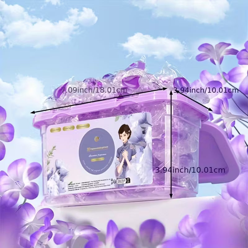 80 pcs Premium 3-in-1 Laundry Detergent Pods