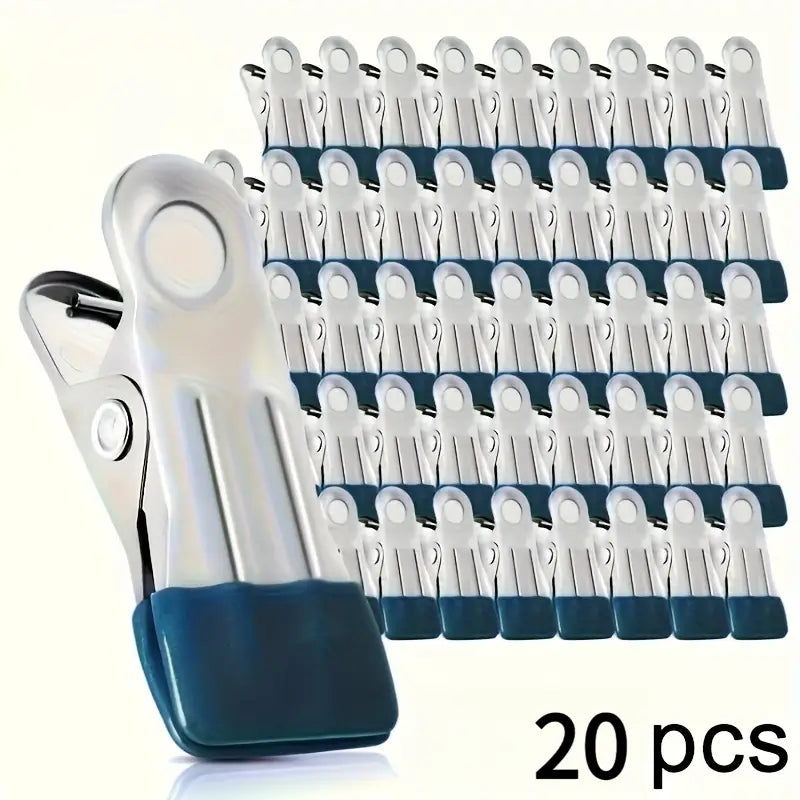 20 pcs Heavy Duty Stainless Steel Clothes Pegs