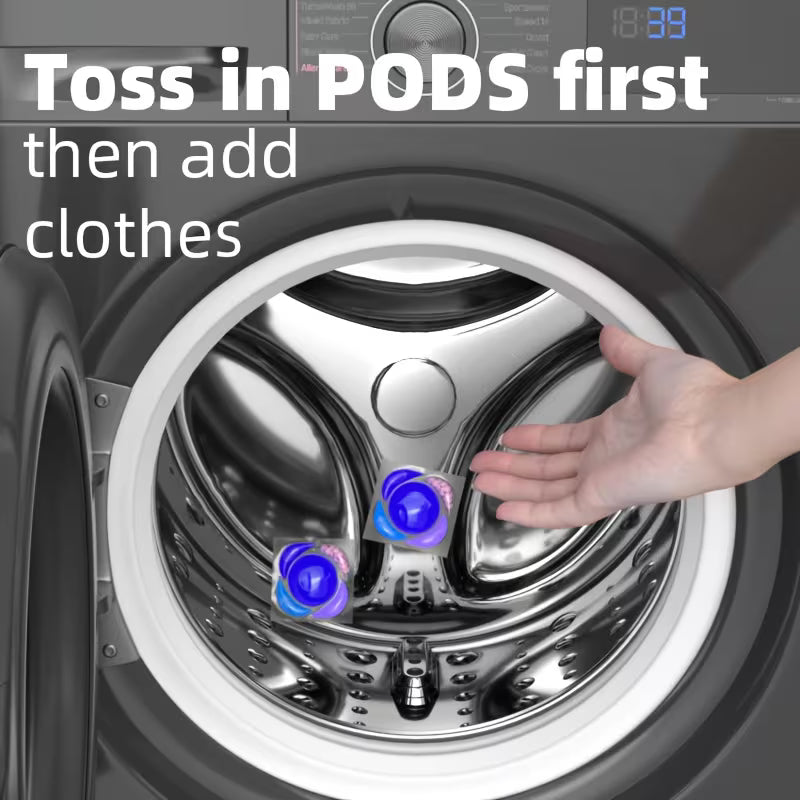 20/50/80 Laundry Detergent Capsules Fragrance Beads