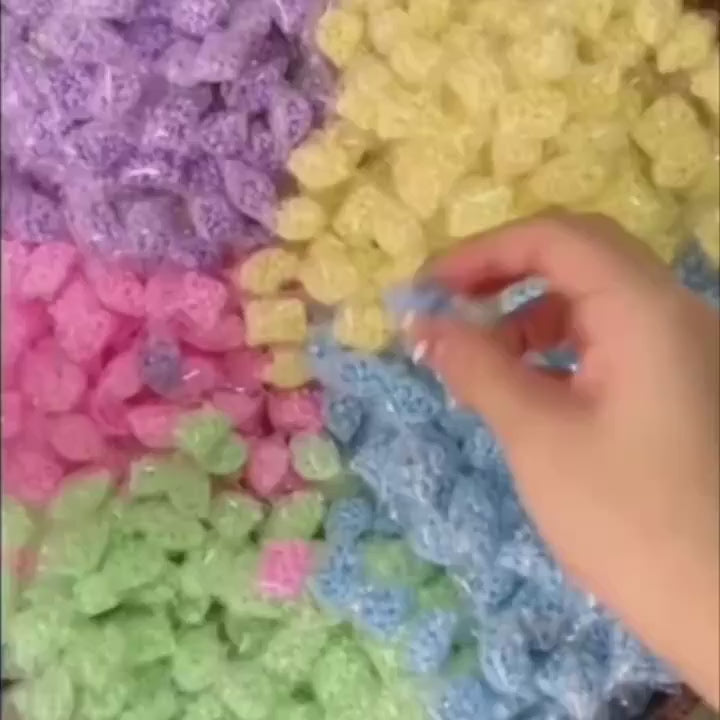 Value Pack 5 Colors in 1 Granular Laundry Beads 100 pcs